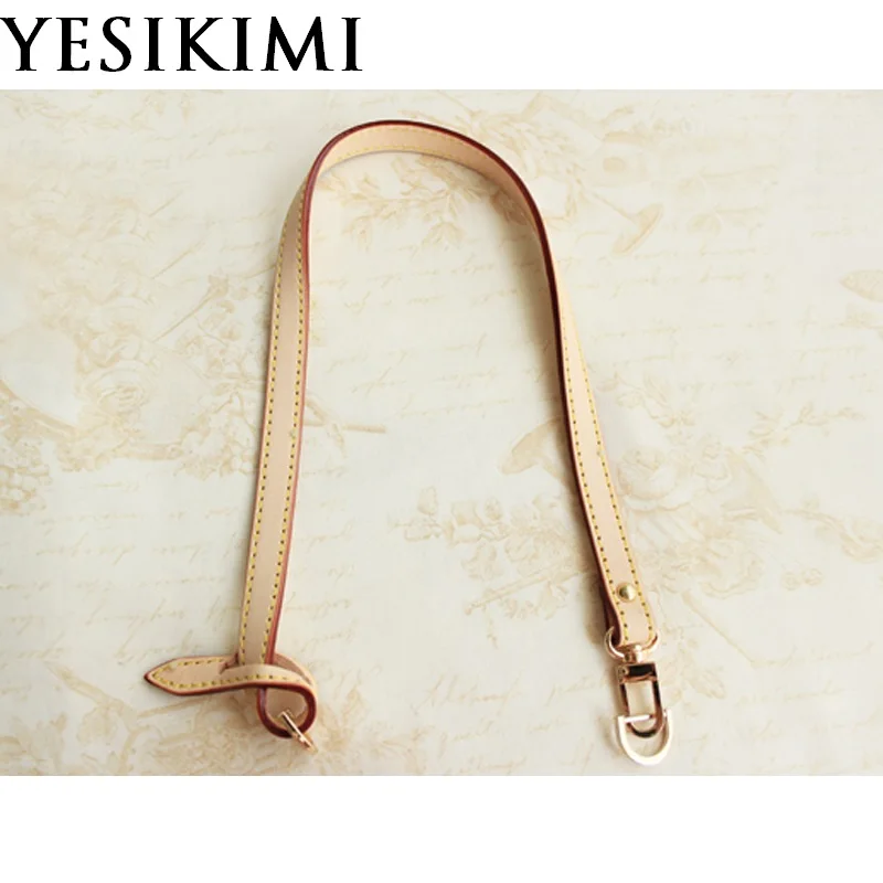 

Genuine Leather Bag Strap 1.2*46CM Bag Accessories For Brand Bag Replacement bag handles