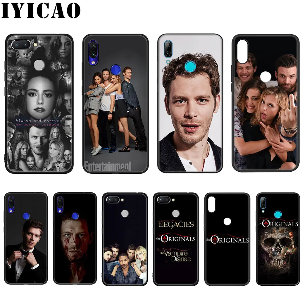 

IYICAO The Originals Vampire Soft Silicone Case for Xiaomi Redmi Note 4X 5 6 7 8 Pro 5A Prime Case