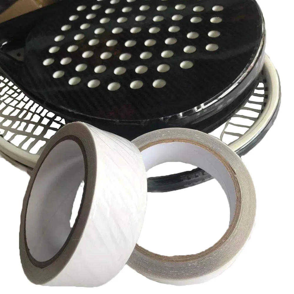 Transparent Paddle Racket Tennis Dedicated Racket frame Protector Stickers 1 Reel 5M Racquet to Reduce the Impact and Friction