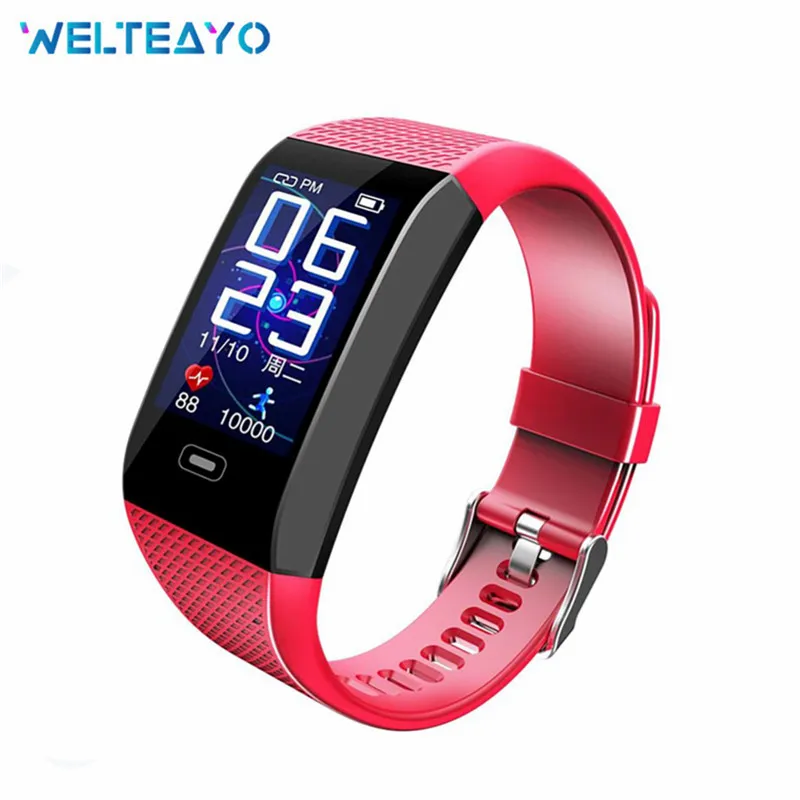 

Smart Bracelet Heart Rate Monitor Blood Pressure IP67 Fitness Tracker Wristband Watch for xiaomi huawei IOS Clock Smart Band