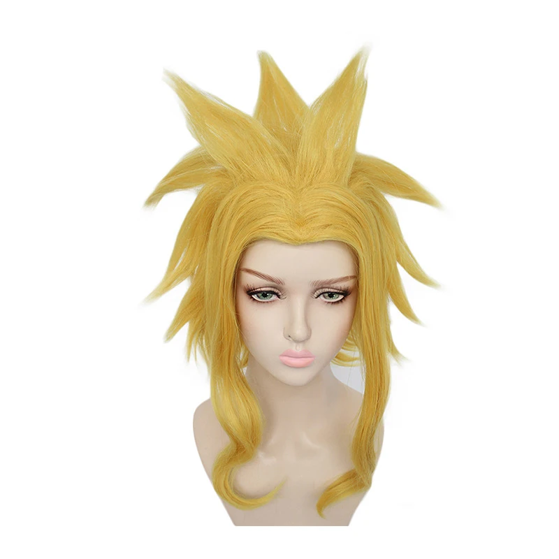 All Might Boku No Hero Academia Hair Anime Cosplay Wig My Academia/Academy Synthetic Men | Тематическая одежда и униформа