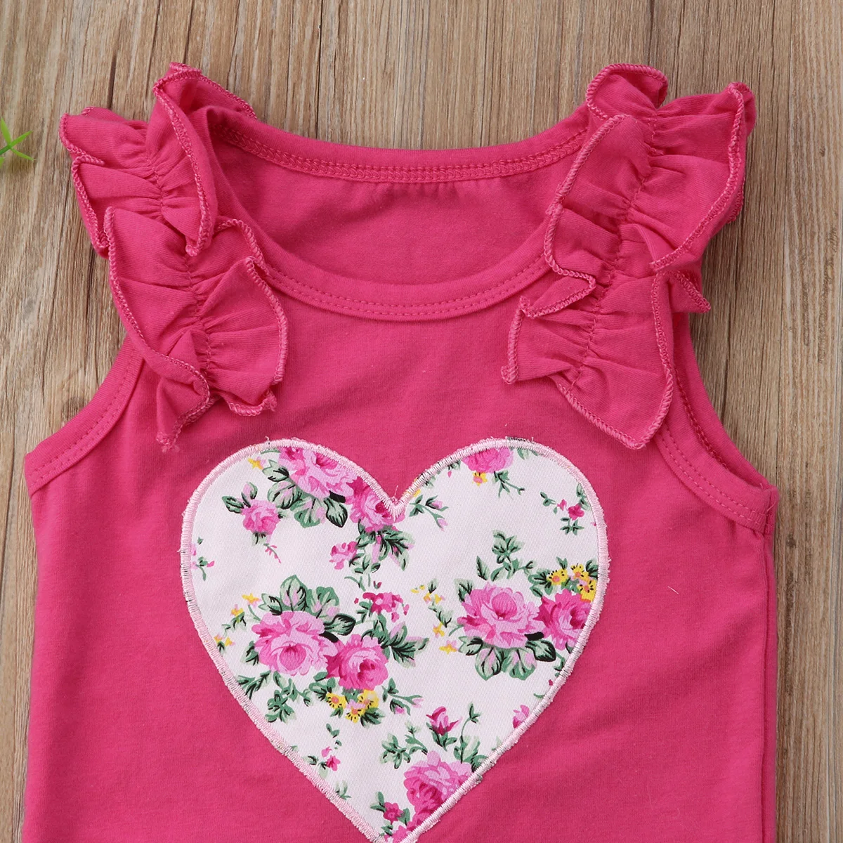 Одежда для маленьких девочек из 2 предметов, летняя футболка с цветочным принтом+ короткая юбка, хлопковый повседневный комплект одежды для девочек
