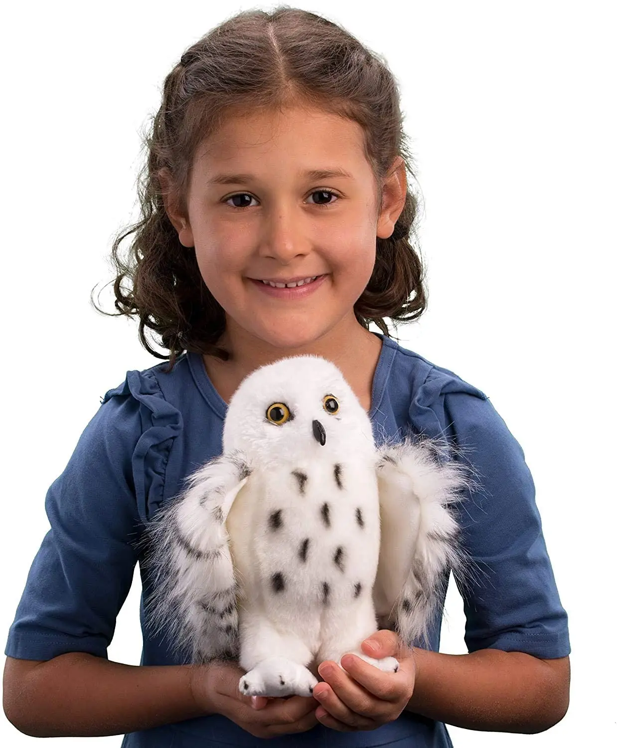 Owl Shaped Short Plush Toy Cartoon Style Free-standing Stuffed Doll For Children Party Favors Gift Plush Toys