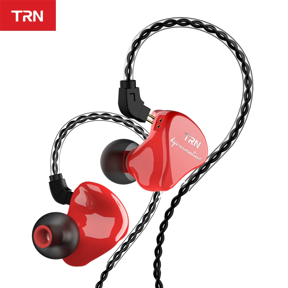 Лампа указателя IM1 1BA + 1DD híbrido en el ушной раковины del услышано Monito deporte auriculares bluetooth Hi