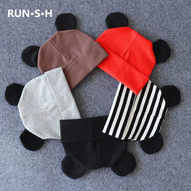 

Cartoon Baby Mickey Ear Bear Hat 2019 Winter Hat Baby Toddler Girl Boy Warm Beanie Hat Cap Warm Caps Hats for Kids 0-24 Months