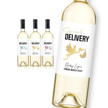 

Custom 4 pcs Graduation Wine Labels Champagne Labels, Class of 2020 2021 Graduation Gift Graduation Party Favors