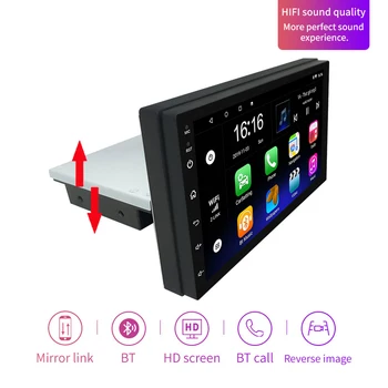 

7 Inch Universal Android 8.1 Car MP5 Player Car Radio WIFI Bluetooth Quad Core Multimedia Player with GPS Mirror-Link