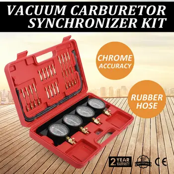 

Four-Cylinder Motorcycle Balancer Carburetor Vacuum Meter Synchronous Vacuum Suction Table 4x Cylinder Balance