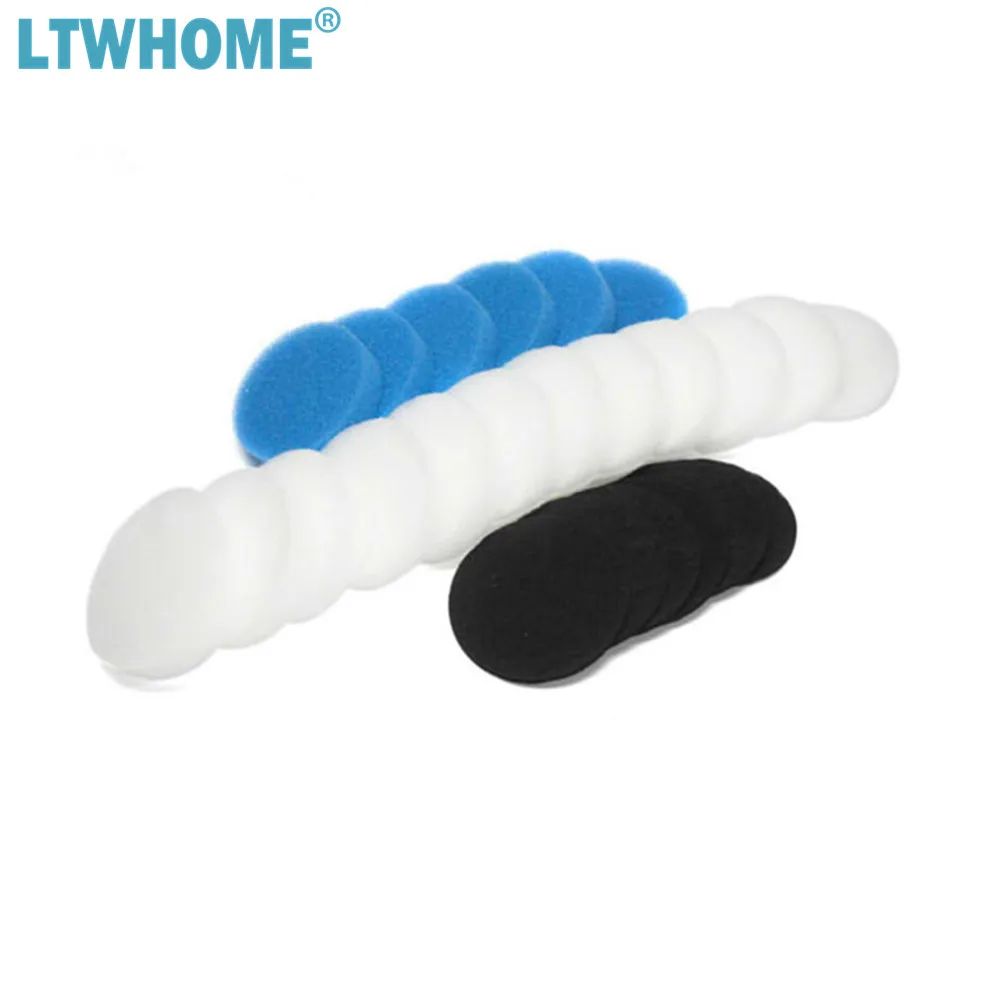 

LTWHOME Value Pack of Carbon Filter, Coarse Filter and Fine Filter Pads Set Suitable for Eheim Classic 2213 / 250 2616131