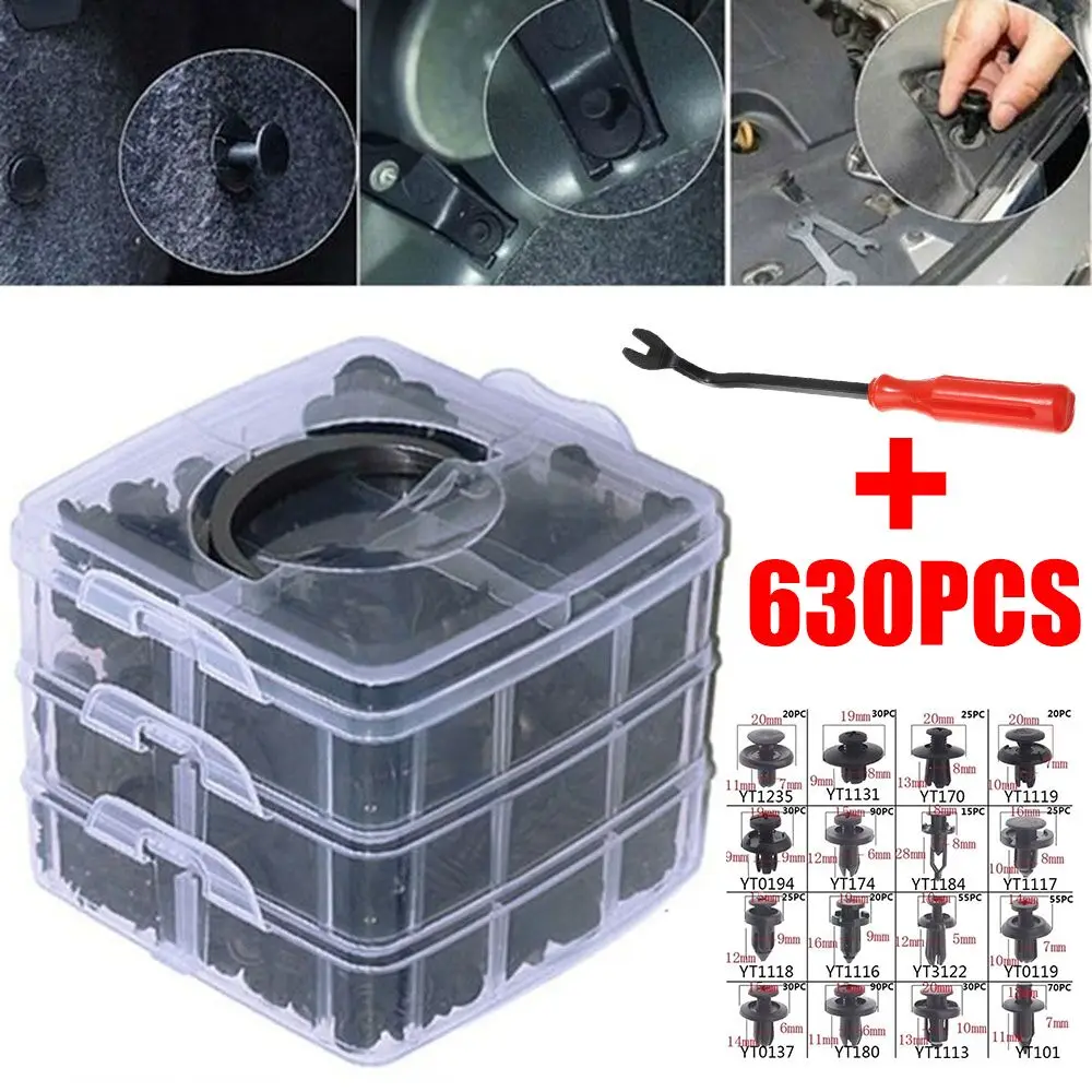 Mayitr 630ピース セットプラスチック車体プッシュピンリベット車バンパー修理ファスナークリップバス列車飛行機トラック オートファスナー クリップ Aliexpress Mayitr 630ピース セットプラスチック車体プッシュピンリベット車バンパー修理ファスナークリップバス列車飛行機トラック オートファスナー クリップ Aliexpress