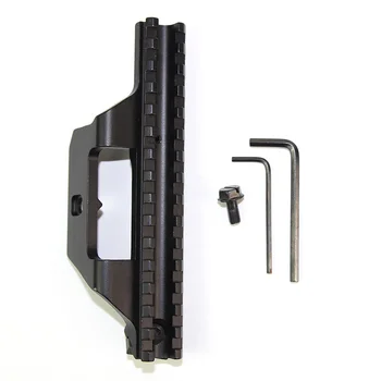 

20mm Scope Mount For M1A M14 AK47 .308 Rifles Picatinny Rail Mount Airsoft Rifles 15 Slots Holder Guide Side Hunting Accessories