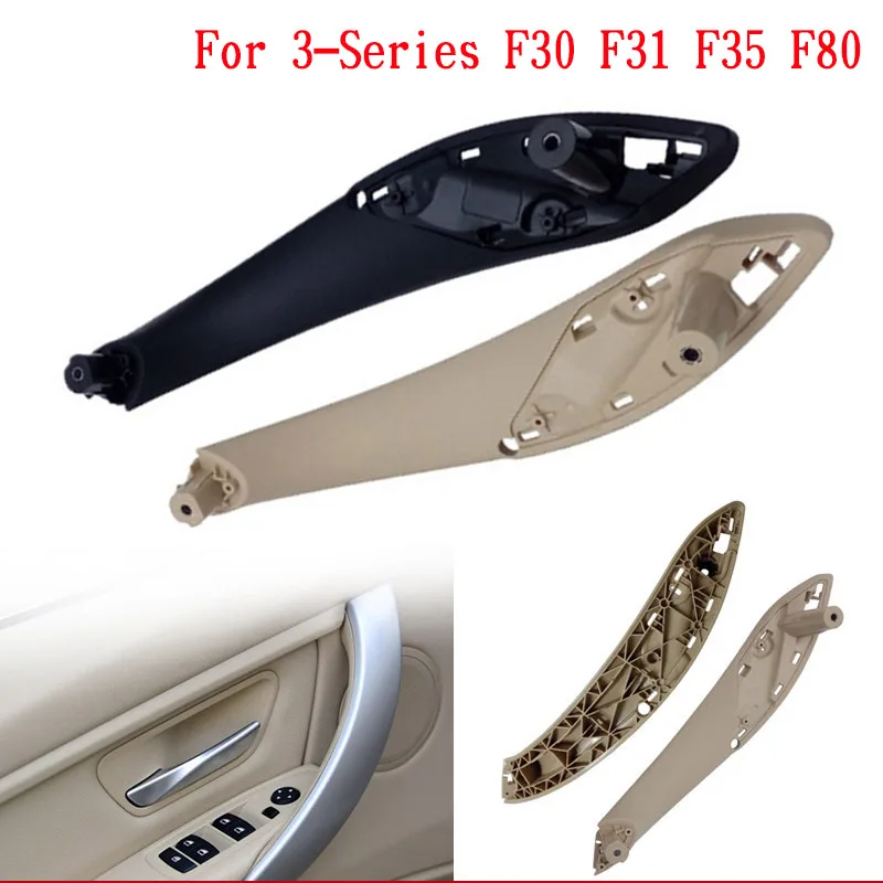 

Car Interior Door Handles for BMW 3 Series F30 F31 F35 F80 2013-2018 Black Beige Inner Doors Panel Handle Bar Pull Trim Cover