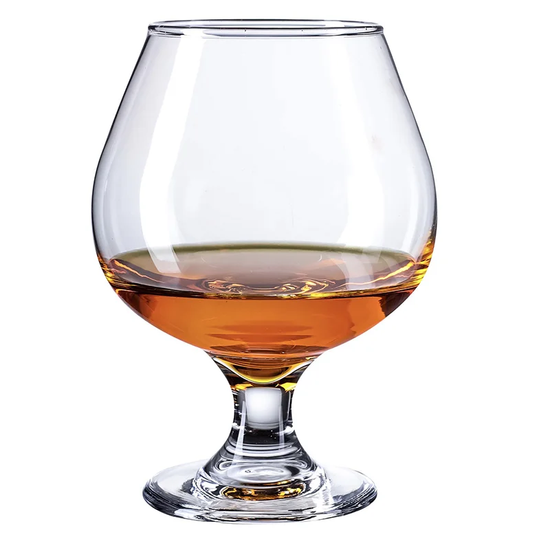2Pcs European Wine Glass XO Whiskey Red Wine Cocktail Brandy Beer Vodka Margaret Goblet Big Belly Cup Cognac Glass Bar Drinkware