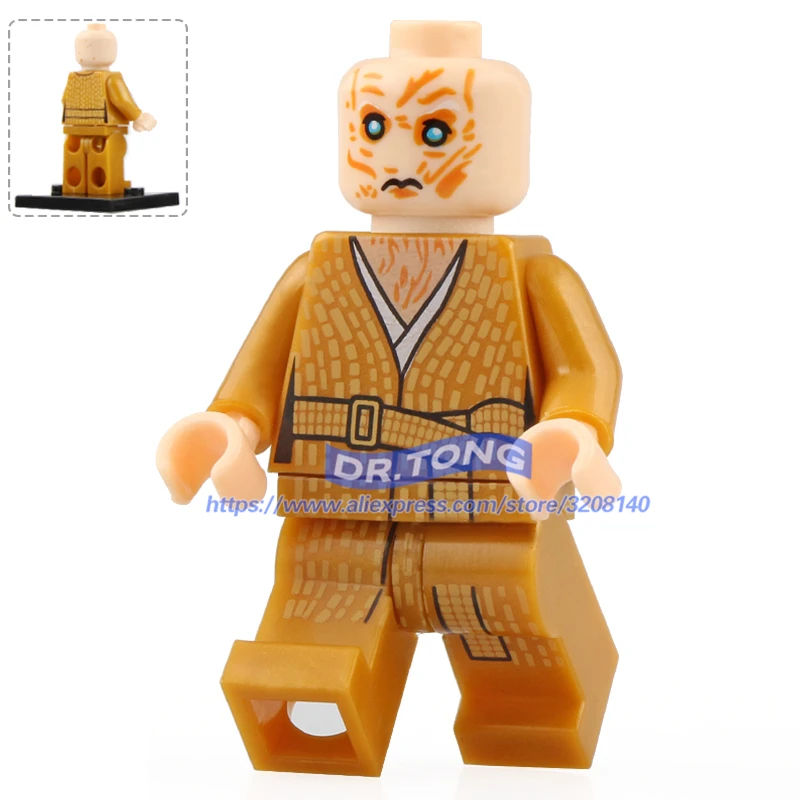 50 шт. Звездные войны Embo Luke Jawa фигурка Unduli Qui-Gon Jinn Ahsoka Death Star Droid Звездные войны фигурки строительные блоки модель игрушки - Цвет: WM541 50pcs