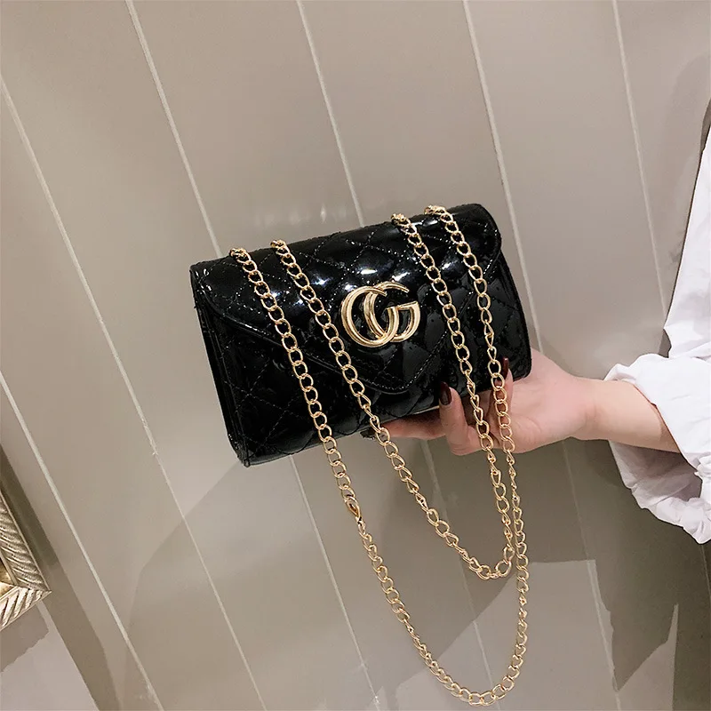 

2019 Spring New Style Europe And America Fashion Rhombus Chain Bag Graceful Bag Shoulder WOMEN'S Bag