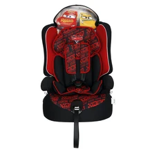 Детское автокресло SIGER серия Драйв Disney Тачки гонка, красный