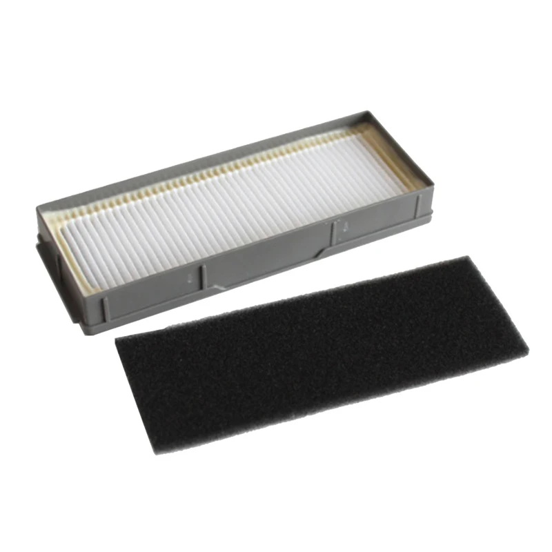 1Set Side Brush+ Filter For Ecovacs DN78-KTA Robotics Deebot N78D Vacuum Cleaner