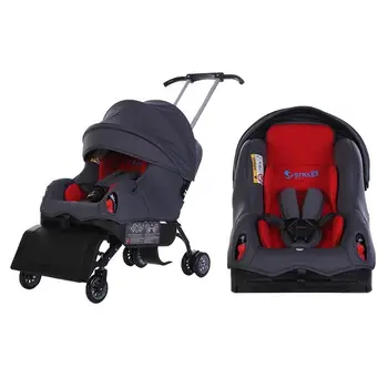 

2020 New Baby Stroller 5 In 1 Travel Systems Stroller Baby Foldable Portable Stroller Newborn Baby Sleep Basket