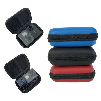

Portable Mini Box Xiaoyi Bag Sport Camera waterproof Case For Xiaomi Yi 4K Gopro Hero 8 7 6 5 4 SJCAM Sj4000 EKEN H9 Accessories