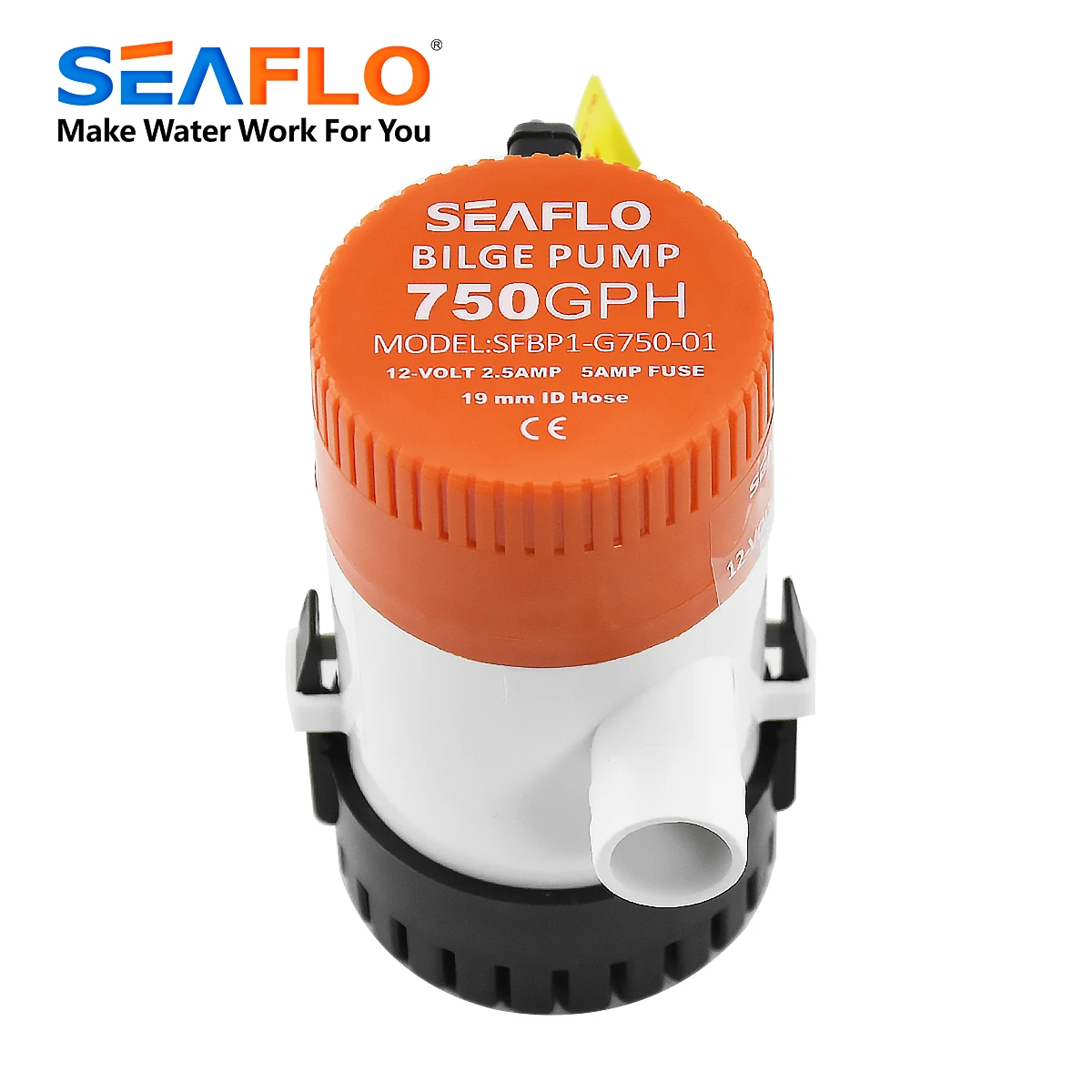 Seaflo Submersible Pump Electric Water Pump 750GPH Filter Water Mini