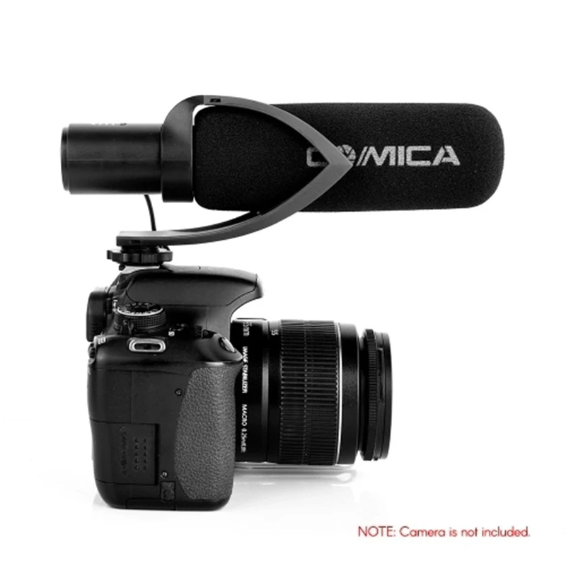Comica Cvm-V30 Pro Супер-Кардиоидная направленность конденсаторный видео микрофон с интерфейсом 3,5 мм Профессиональный амортизатор Univers