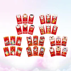Enveloppes cadeaux pour argent 2020, 30 pièces, lots rouges de l'année du nouvel an, anniversaire, mariage chinois 