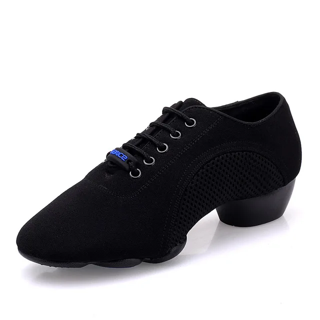 Oxford shoes for women Teacher Dance Shoes man Two-Point canvas Shoes Square sneakers Modern Outdoor Latin Dance Shoes
