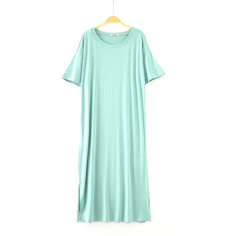 Летние пижамы для грудного вскармливания ночные рубашки для кормящих мам ночное белье пижамы для грудного вскармливания платье для беременных пижамы для беременных - Цвет: H