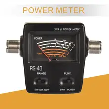 Для ветчины мобильный VHF UHF 200 Вт измеритель мощности Измерение мощности для ветчины мобильный VHF Измерение мощности