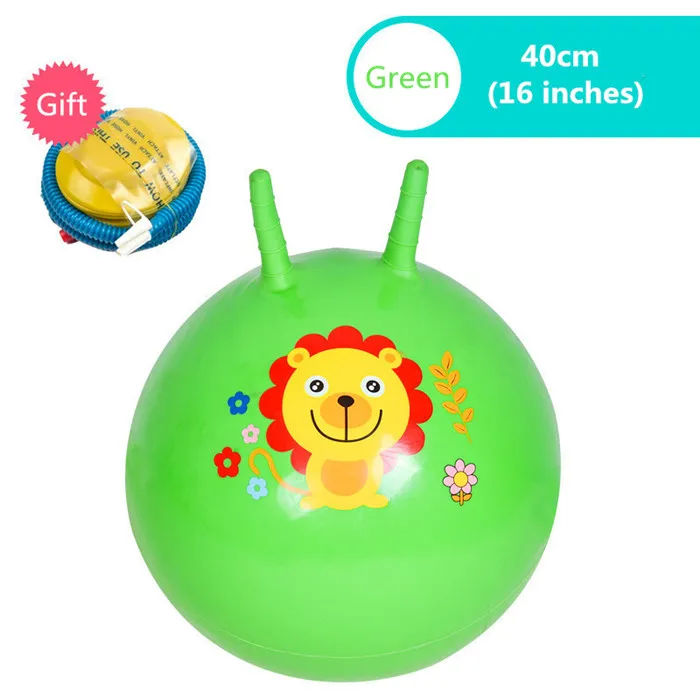 45 см утолщенный надувной, Пружинящий мяч коготь мяч Развивающие уличные спортивные игрушки для детского сада Детские прыжки игры - Цвет: Серый