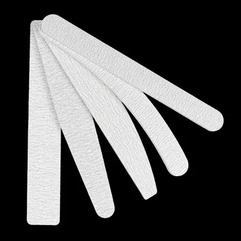 

5pcs/lot Sandpaper Nail File Lime 100/180 Double Side Sanding Buffer Block Set Grey Nail Files For UV Gel Polish Manicure Tools