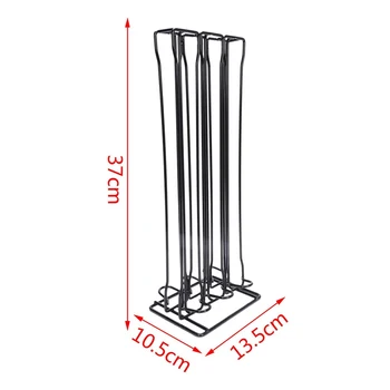 

1Pc Coffee Pod Holder Stand Coffee Capsule Rack Capsule Stand For Nespresso 60 Capsules Black Plastic Spray Treatment