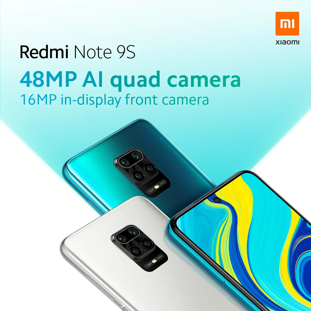 Global Version Xiaomi Redmi Note 9S 9 S 6GB 128GB Smartphone Snapdragon 720G Octa Core 48MP Quad Camera 6.67\