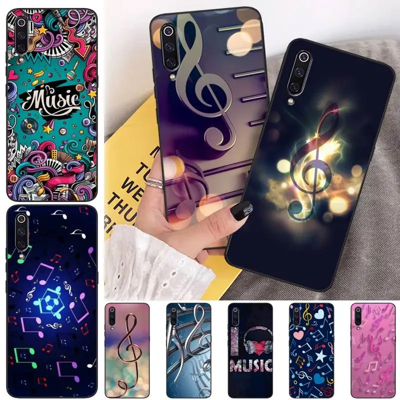 Музыкальные ноты скрипка классический Mus ТПУ мягкий чехол для телефона xiaomi mi 8 9 8SE