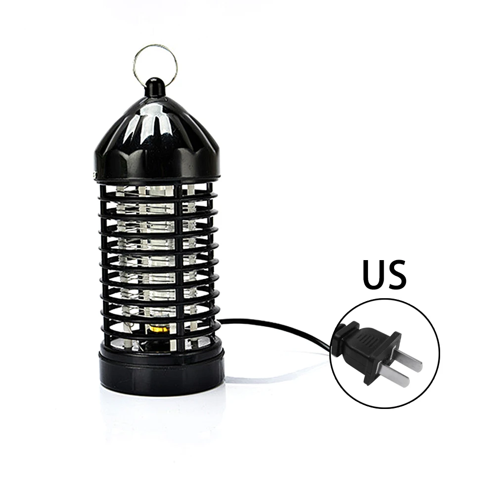 US plug Ловушка для летающих насекомых, устройство для борьбы с вредителями, ловушка для насекомых, автоматическая ловушка для Ловца летучих мышей, средство для защиты от комаров, ловушка для муравьев ЕС/США - Цвет: US plug