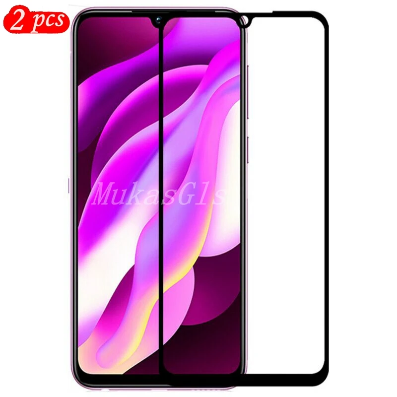 

2 Packs Full cover Tempered Glass for Vivo Z5 Screen Protector on Phone Glass for Vivo Z5 Glass Film