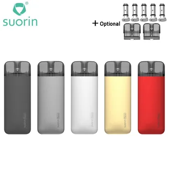 

Original Suorin Reno Pod Vape Kit 13W Vaporizer 800mAh Battery with 3ml Cartridge 1.0ohm Mesh Coils Electronic Cigarette Vaping
