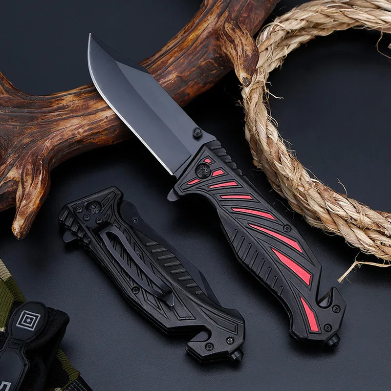 

Karambit Hunting Camping Pocket Outdoor Survival EDC Tool Kitchen Knife Pocket Knife Folding Pocket Knife Titanium Knives