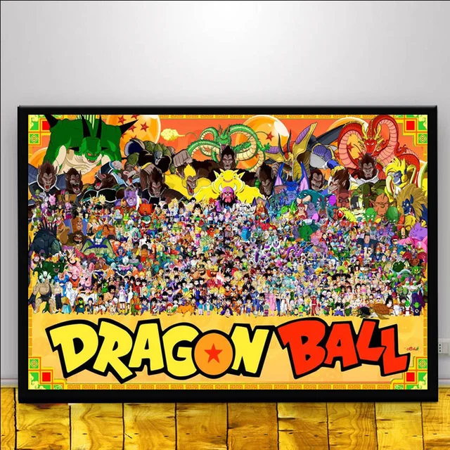 Dragon Ball и super Goku ультра инстинкт японского Аниме Комикс фильм плакат настенная живопись искусство HD Печать холст украшение дома - Цвет: Q