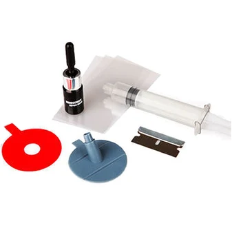 

DIY Car Accessories Auto Resin Film For Window Adhesive Scratch Decorative Sticker Restore Windscreen Repair Tool Kit