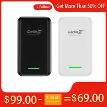 

Carlinkit 3.0 For Apple IOS Wireless CarPlay Activator Dongle Plug & Play Car Multimedia Player Auto Connection Kit Aux USB