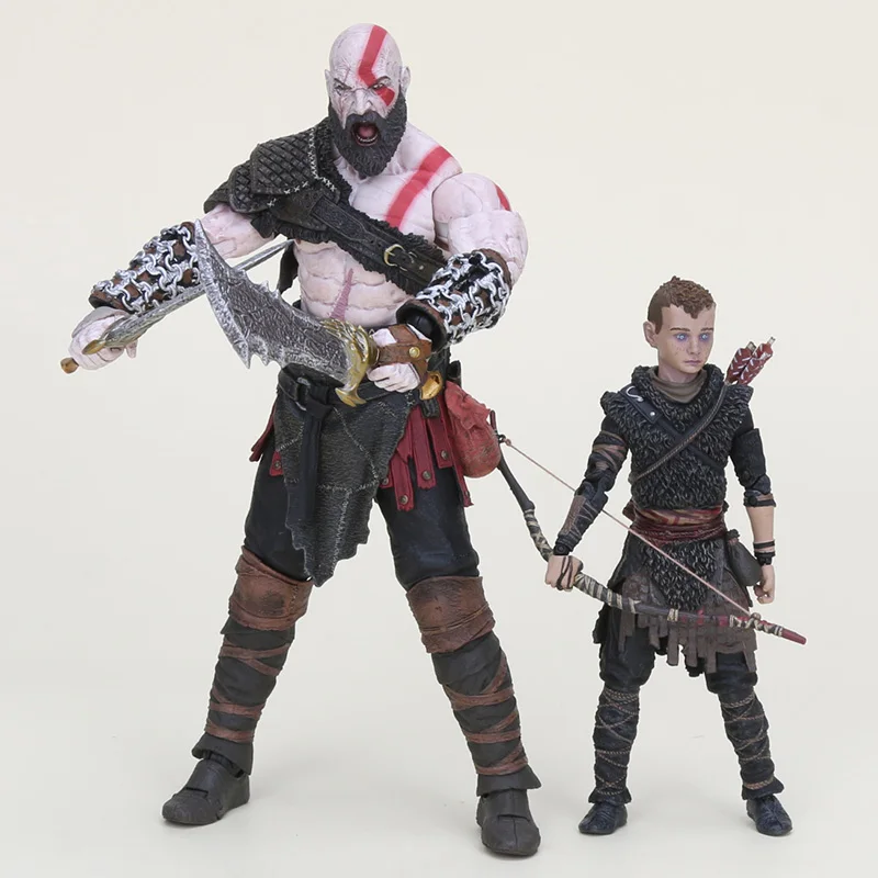 NECA God of War 4 призрак Спарты Ultimate Kratos Atreus Ultimate ПВХ фигурка Коллекция Модель игрушка; подарок