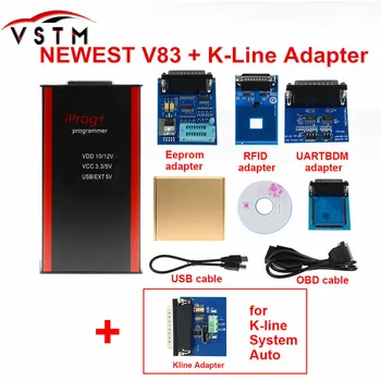 

Newest Version V83 Iprog Iprog Pro Odometer Correction Tool Mileage Adjustment Car Key Programmer Airbag Reset Tool
