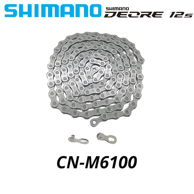 Shimano-マウンテンバイクパーツ,12スピード,急速リンク付き,slx