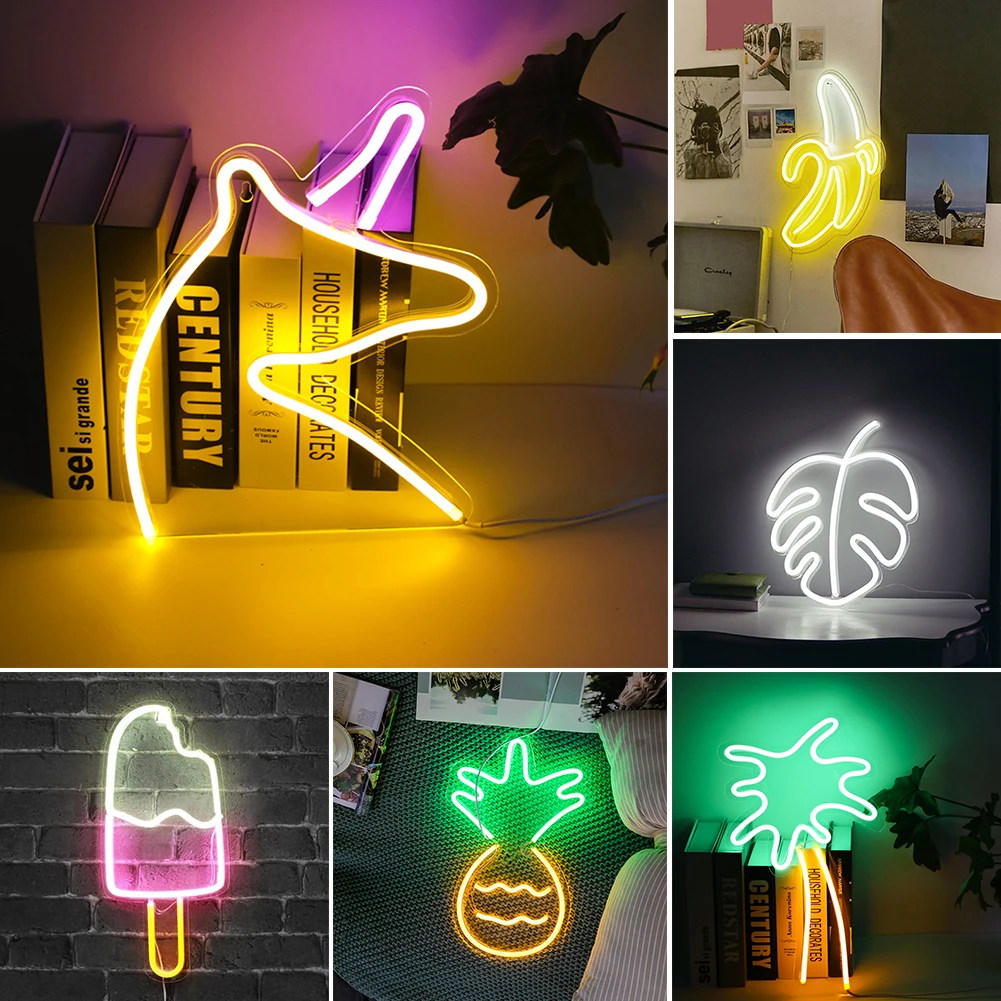 

Word Sign Wedding Party Wall Hanging Led Art Bar Decoration Photography Prop Shop Window Atmosphere Neon Light Home USB Powered