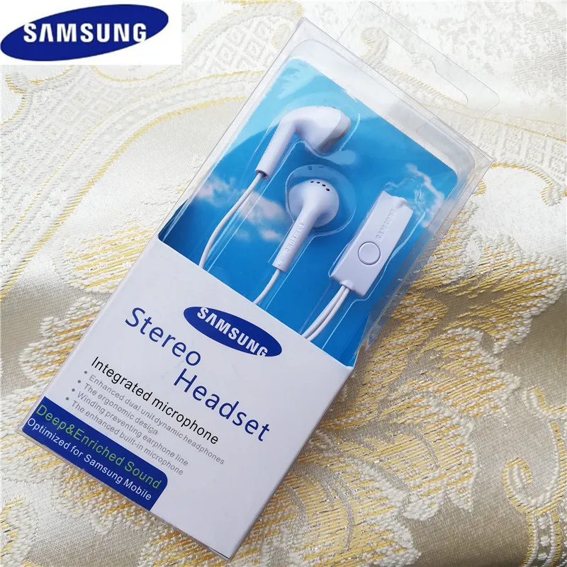 Nouveau Original pour Samsung S5830 écouteurs intra auriculaires 3.5mm Sport écouteurs filaire Type de ligne casques pour S9 S10 A10 A30 J5 J7 EHS61 MIC | AliExpress