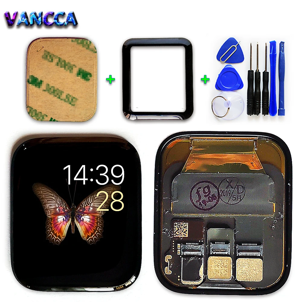 

Vancca LTE / GPS LCD Display For Apple Watch 4 Touch Screen Digitizer Assembly Apple Watch Series 4 Pantalla Replacement Part