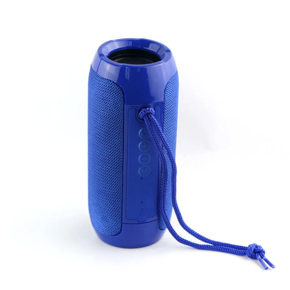 3D T&G 10W Waterproof Wireless Bluetooth Speaker Plastic Outdoor Portable Column Loudspeaker Box Bass Sound Bar Music Player