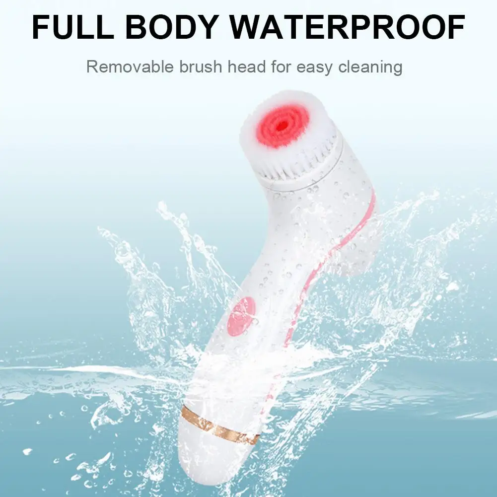 Silicone Facial Cleansing Brush Blackhead Removal Acne Washing Pore Cleanser Machine Beauty Instrument Massage