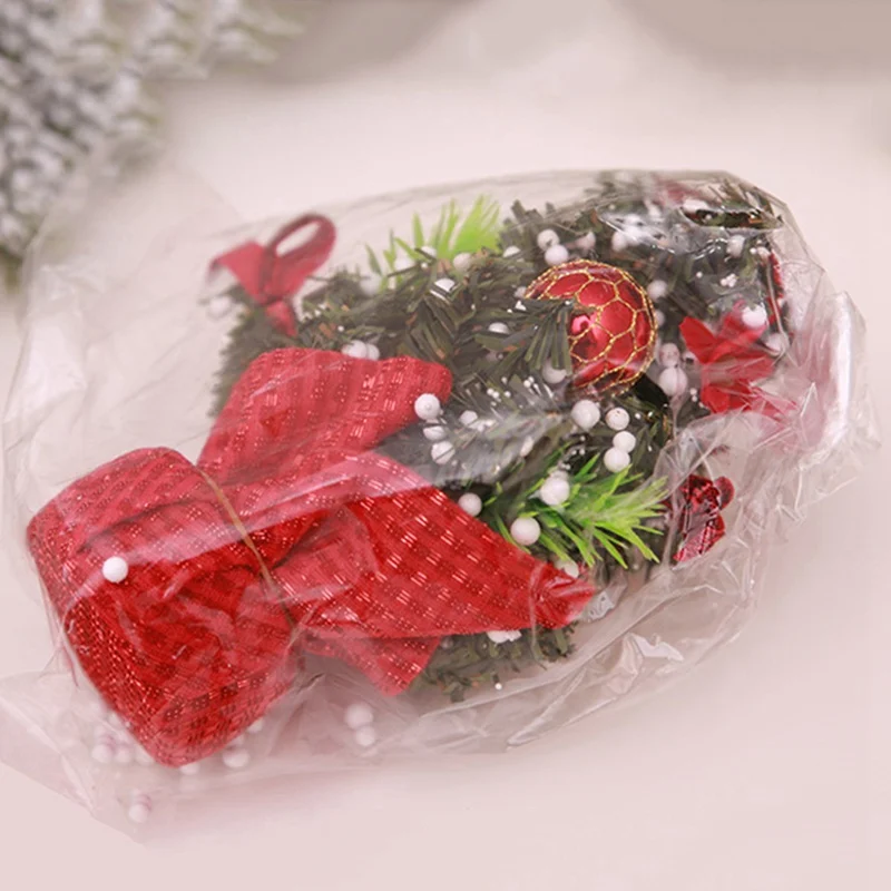 Новогодний Праздник Рождественская елка Цветок мини настольный стол XmasTree украшения вечерние украшения для дома и офиса подарки для детей